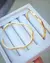 Tube bracelet with light dot and engraving - buy online