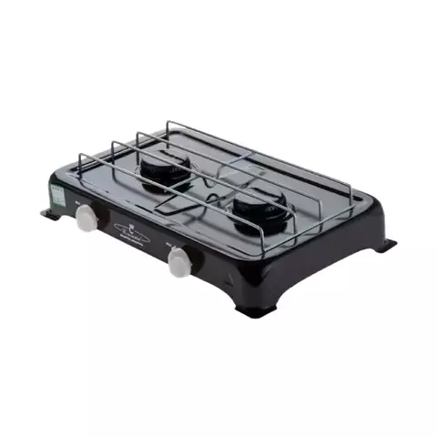 ANAFE GAS 2 HORNALLAS ENLOZADO G/N CONOMETAL