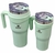 VASO CON MANIJA PICO DOBLE 1 LTS VERDE AQUA