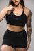 Kit Athenis Preto - Top + Shorts + Macaquinho - loja online