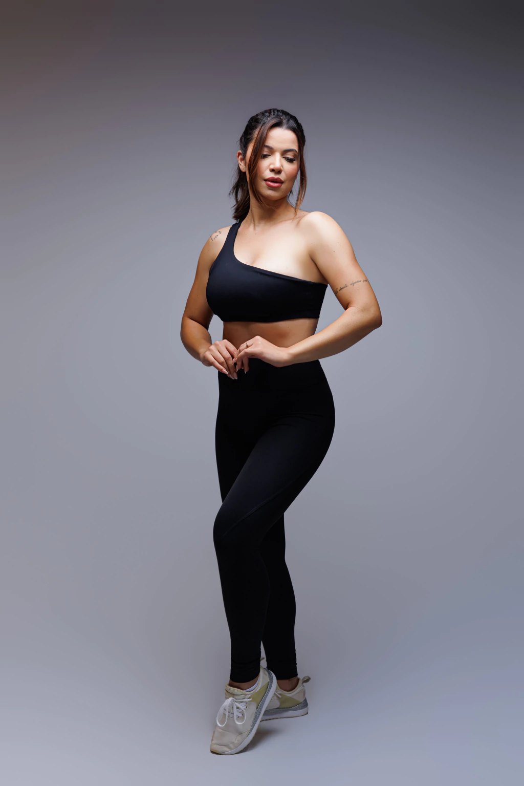 Conjunto Assimétrico - Preto