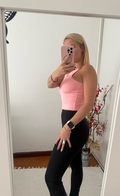 Crop Top Circ, Salmón - comprar online