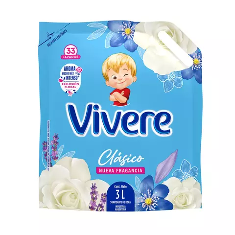 Suavizante vivere 3 lts Clasico dp