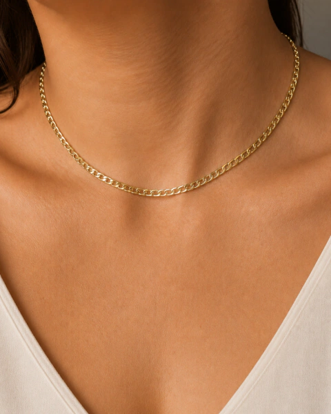 Colar Grumet - Dourado