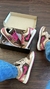 NIKE JORDAN LOW ANIMAL PRINT ROSA E DOURADO