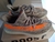 ADIDAS YEEZY BOOST GRAFITE E LARANJA