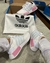 Adidas nmd branco e rosa