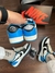 Nike Jordan Travis Scott Branco com preto e azul na internet