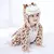 Macacão Pelúcia Girafa - comprar online