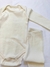 Conjunto Canelado Off-White - comprar online