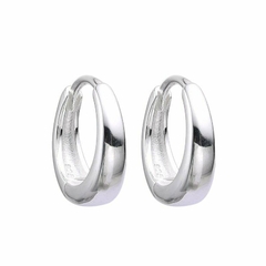 Argollas Cubanas plata