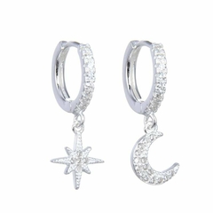 Argollas Luna y Estrella (UNIDAD)