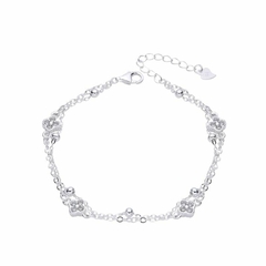 Pulsera doble Cristal