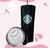 Vaso tipo Starbucks Diamante