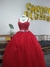 Bustier bordado y Falda de brillo