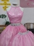 Top corto con Falda de brillo - tienda online