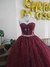 Bustier bordado y Falda de brillo - tienda online