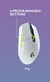 Mouse Logitech G305 LIGHTSPEED inalambrico SE - comprar online