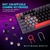 Imagen de Teclado mecánico Redragon, edición macro programable, interruptores rojos