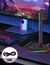 Soporte para auriculares RGB con 1 transmisión de datos USB-C y 3 puertos de carga tipo C - JEYSTORE