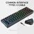 Teclado gamer mini RGB 60% CHONCHOW, gaming sensacion mecánico - tienda online