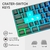 Teclado gamer mini RGB 60% CHONCHOW, gaming sensacion mecánico - JEYSTORE