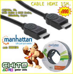 CABLE HDMI 15 METROS MANHATTAN 308434