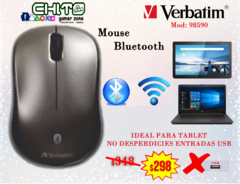 MOUSE BLUETOOTH SIN USB VERBATIM 98590