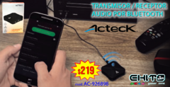 RECEPTOR DE AUDIO POR BLUETOOTH ACTECK AC-926898