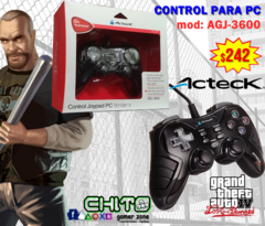 CONTROL PARA PC ACTECK AGJ-3600