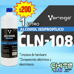 ALCOHOL ISOPROPÍLICO 1 Litro VORAGO CLN-108