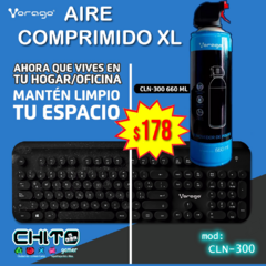 AIRE COMPRIMIDO XL 660ml VORAGO CLN-300 - comprar en línea