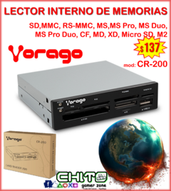LECTOR INTERNO DE MEMORIAS VORAGO CR-200