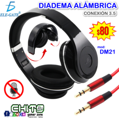 DIADEMA ALÁMBRICA ELE-GATE DM21
