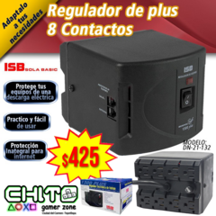 REGULADOR 8 CONTACTOS SOLA BASIC DN-21-132