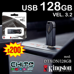 MEMORIA USB 128GB Vel. 3.2 KINGSTON DTXON/128GB