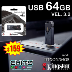 USB 64GB vel. 3.2 KINGSTON EXODIA ONYX DTXON/64GB