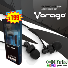 AUDIFONOS VORAGO ALTA FIDELIDAD VORAGO EP-304