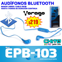 AUDÍFONOS BLUETOOTH VORAGO EPB-103