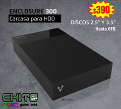 CARCASA DISCO 3.5" Y 2.5" VORAGO HDD-300