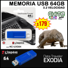 USB 64GB 3.2 Vel KINGSTON KC-U2G64