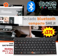 TECLADO BLUETOOTH QIAN.MX QACTB18003