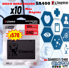 DISCO SÓLIDO Ssd 2.5" KINGSTON SA400S37/240G