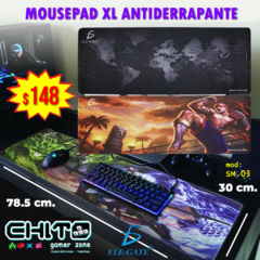 MOUSPAD XL ANTIDERRAPANTE ELE-GATE SM.03