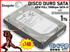 DISCO DURO SATA 3.5" SEAGATE ST1000VM002