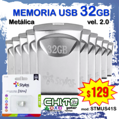 MEMORIA USB MINI 32GB Vel. 2.0 STYLOS STMUS41S