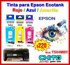 TINTAS IMPRESORAS T504 EPSON ECOTANK mod. T504MBY