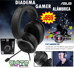 DIADEMA GAMER ASUS TUF GAMING H3