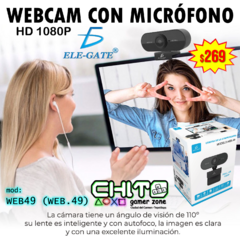 WEBCAM 1090P HD ELE-GATE WEB49 (WEB.49)