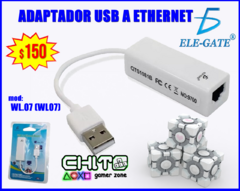 ADAPTADOR USB A ETHERNET WL.07 (WL07)